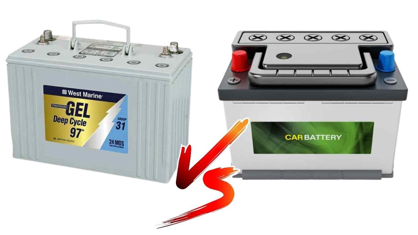 Marine Battery Vs Auto Battery